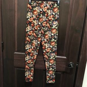 Boutique floral leggings